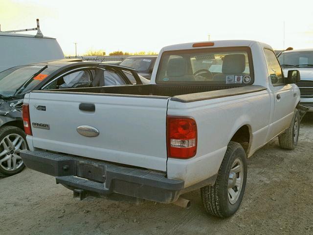 1FTKR1AD0BPA89827 - 2011 FORD RANGER WHITE photo 4