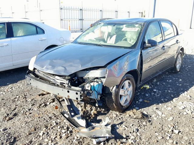 1G1ZT54815F215749 - 2005 CHEVROLET MALIBU LS 灰色 照片 2