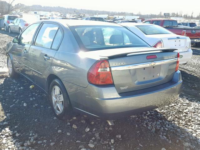 1G1ZT54815F215749 - 2005 CHEVROLET MALIBU LS 灰色 照片 3