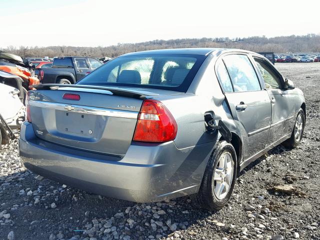 1G1ZT54815F215749 - 2005 CHEVROLET MALIBU LS 灰色 照片 4