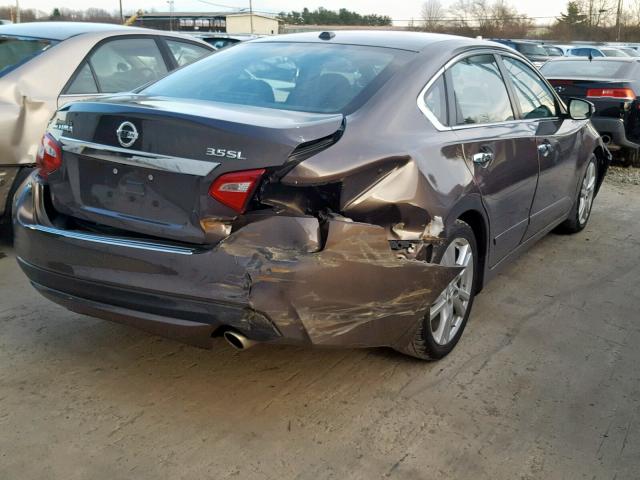 1N4BL3AP0HC233132 - 2017 NISSAN ALTIMA 3.5 BROWN photo 4