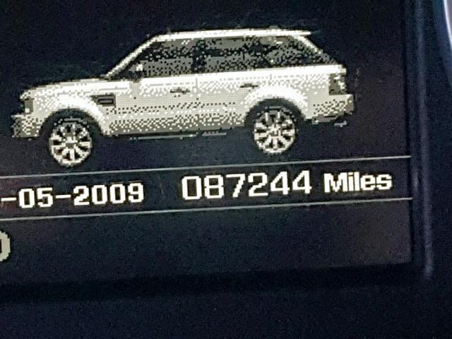 SALSH2E46DA780779 - 2013 LAND ROVER RANGE ROVE WHITE photo 8