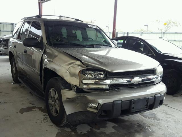 1GNDS13S632221505 - 2003 CHEVROLET TRAILBLAZE SILVER photo 1