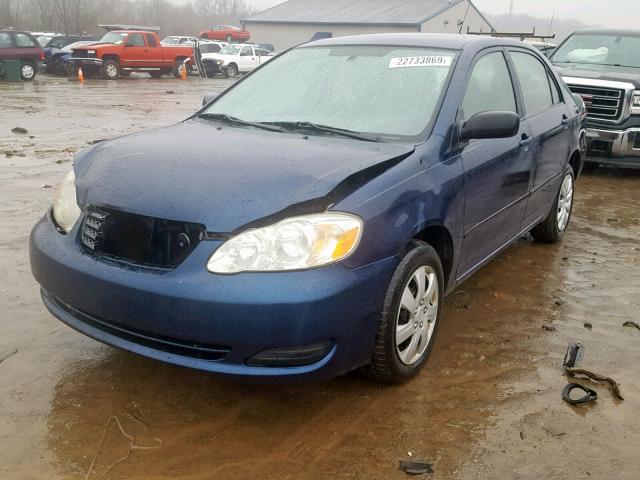 2T1BR32E18C868079 - 2008 TOYOTA COROLLA CE ლურჯი ფოტო 2