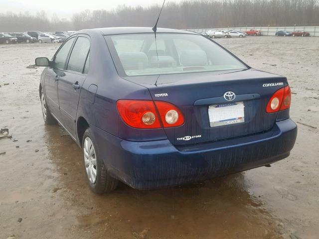 2T1BR32E18C868079 - 2008 TOYOTA COROLLA CE ლურჯი ფოტო 3