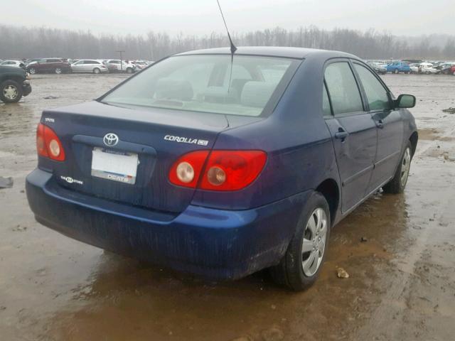 2T1BR32E18C868079 - 2008 TOYOTA COROLLA CE ლურჯი ფოტო 4