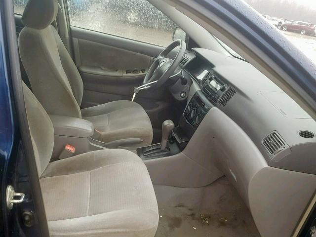 2T1BR32E18C868079 - 2008 TOYOTA COROLLA CE ლურჯი ფოტო 5