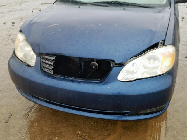 2T1BR32E18C868079 - 2008 TOYOTA COROLLA CE ლურჯი ფოტო 9