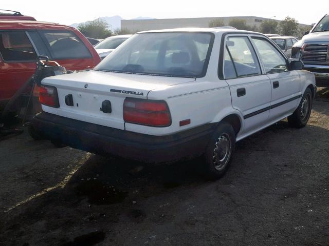 JT2AE91A8N0283460 - 1992 TOYOTA COROLLA WHITE photo 4