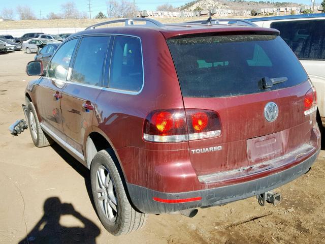 WVGBE77L09D004036 - 2009 VOLKSWAGEN TOUAREG 2 RED photo 3