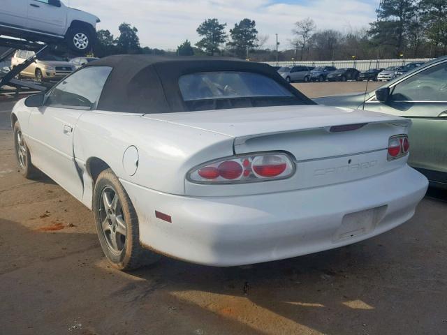 2G1FP32K112129878 - 2001 CHEVROLET CAMARO WHITE photo 3