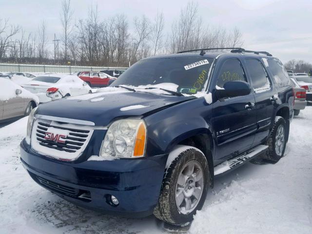 1GKFK13027J213238 - 2007 GMC YUKON BLUE photo 2