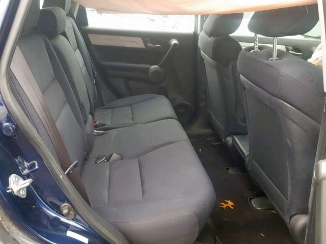 5J6RE4H34AL086678 - 2010 HONDA CR-V LX BLUE photo 6