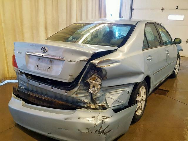 4T1BF30K65U610717 - 2005 TOYOTA CAMRY LE Mavi foto 4