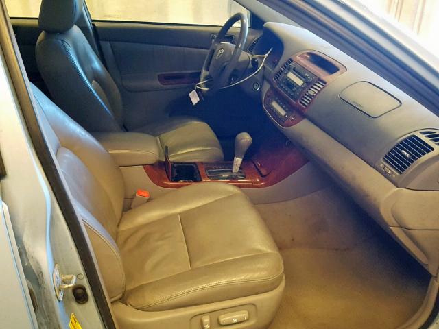 4T1BF30K65U610717 - 2005 TOYOTA CAMRY LE Mavi foto 5