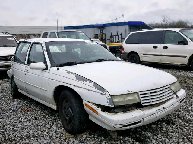 1G1LD55M1SY167569 - 1995 CHEVROLET CORSICA WHITE photo 1