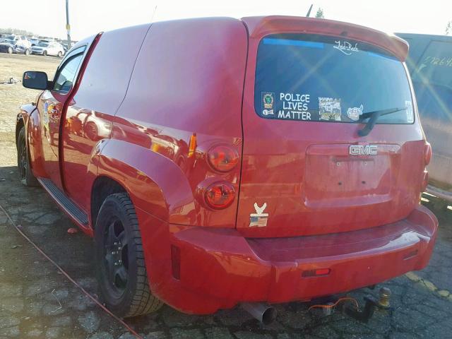 3GCAAADBXAS500647 - 2010 CHEVROLET HHR PANEL RED photo 3