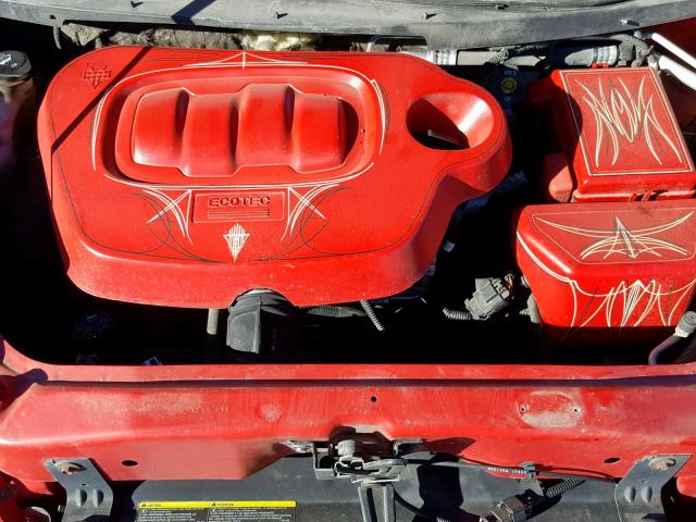 3GCAAADBXAS500647 - 2010 CHEVROLET HHR PANEL RED photo 7