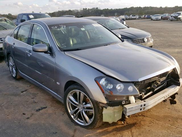 JNKAY01E78M606356 - 2008 INFINITI M35 BASE GRAY photo 1