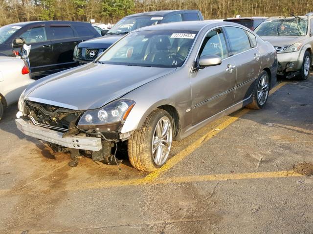 JNKAY01E78M606356 - 2008 INFINITI M35 BASE GRAY photo 2