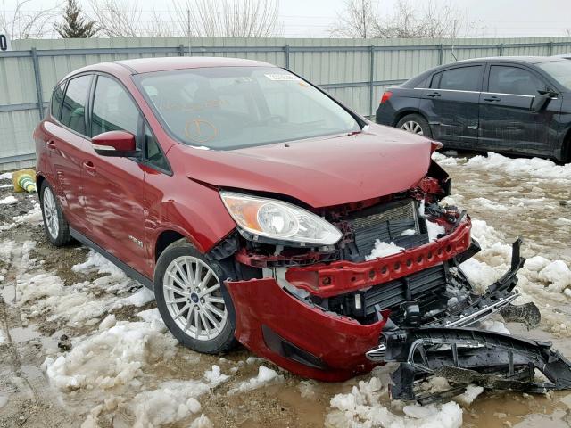 1FADP5AU1DL527891 - 2013 FORD C-MAX SE RED photo 1