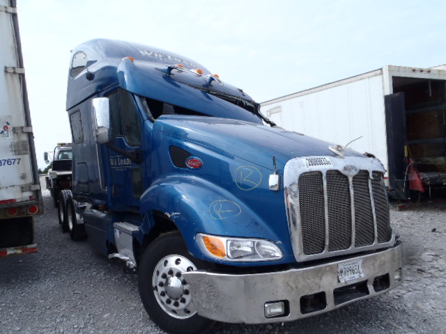 654265 - 2007 PETERBILT TRACTOR BLUE photo 1