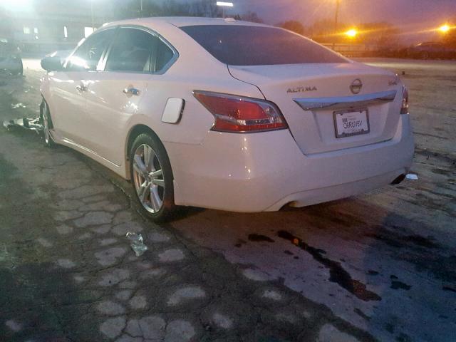 1N4BL3AP8EC322233 - 2014 NISSAN ALTIMA 3.5 WHITE photo 3