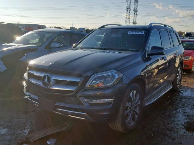 4JGDF7CEXDA137118 - 2013 MERCEDES-BENZ GL 450 4MA Mavi foto 2