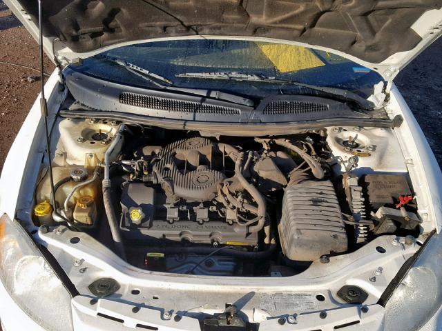 1C3EL55T03N594808 - 2003 CHRYSLER SEBRING LX WHITE photo 7