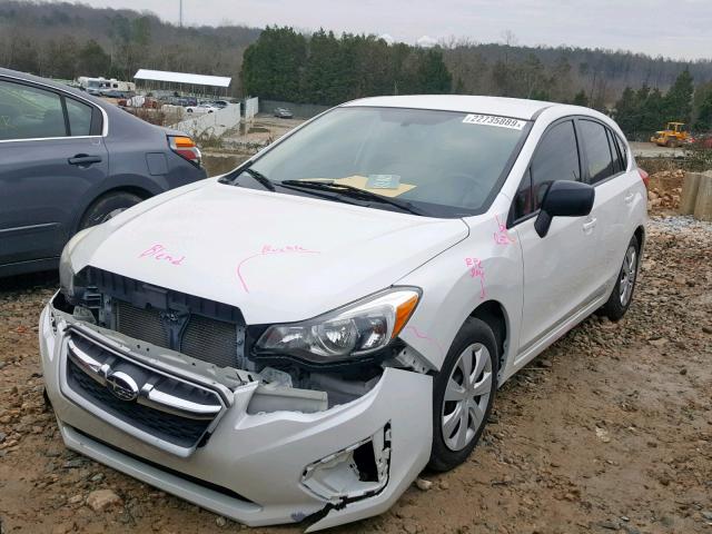 JF1GPAA66DH861523 - 2013 SUBARU IMPREZA BA WHITE photo 2