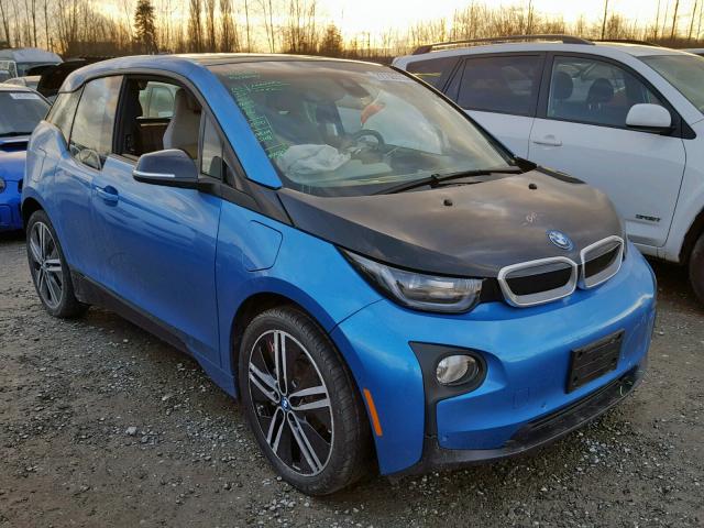 WBY1Z8C59HV889796 - 2017 BMW I3 REX BLUE photo 1