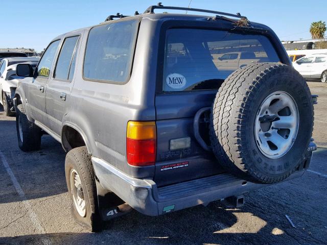 JT3VN39W3M8014292 - 1991 TOYOTA 4RUNNER VN GRAY photo 3