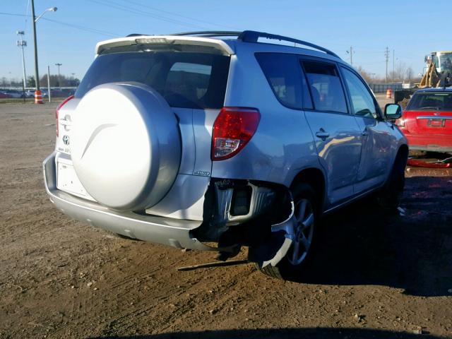 JTMBK31V875023635 - 2007 TOYOTA RAV4 LIMIT GRAY photo 4