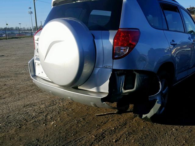 JTMBK31V875023635 - 2007 TOYOTA RAV4 LIMIT GRAY photo 9