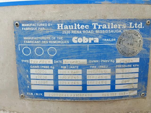 2C9B2R4E331012496 - 2003 COBRA TRIKE COBRA 银色 照片 10