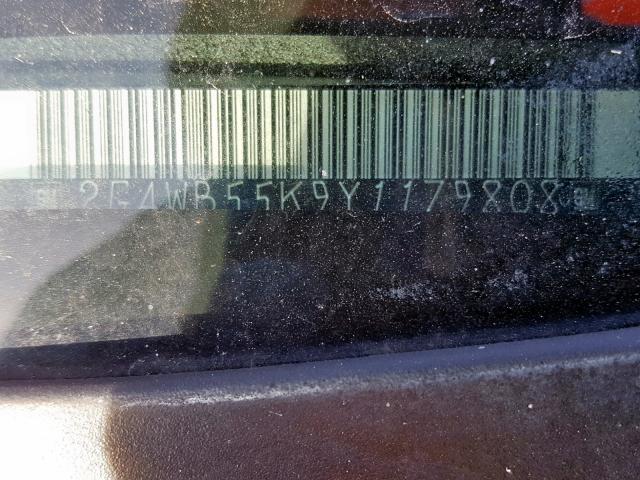 2G4WB55K9Y1179808 - 2000 BUICK REGAL LS SILVER photo 10