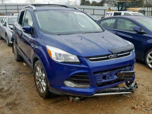 1FMCU9J95GUA37286 - 2016 FORD ESCAPE TIT BLUE photo 1