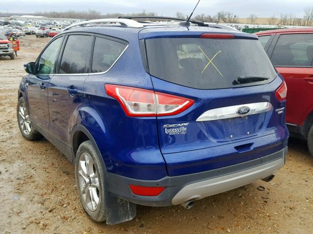 1FMCU9J95GUA37286 - 2016 FORD ESCAPE TIT BLUE photo 3