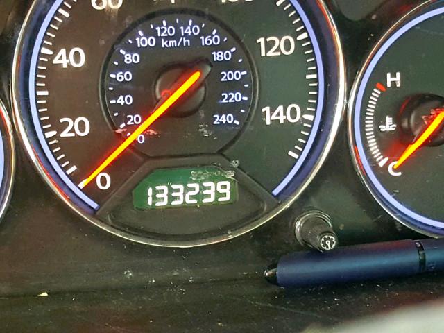 2HGES26835H521310 - 2005 HONDA CIVIC EX BLACK photo 8