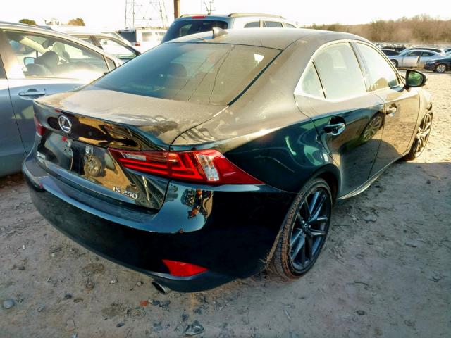 JTHBF1D21F5046973 - 2015 LEXUS IS 250 BLACK photo 4