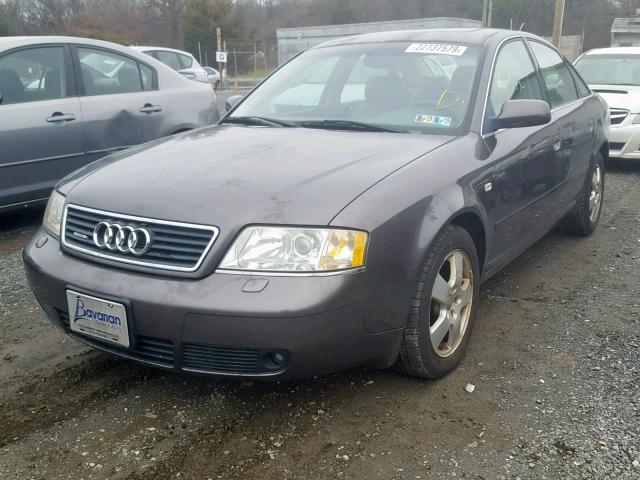 WAUED64B2YN061497 - 2000 AUDI A6 2.7T QU GRAY photo 2