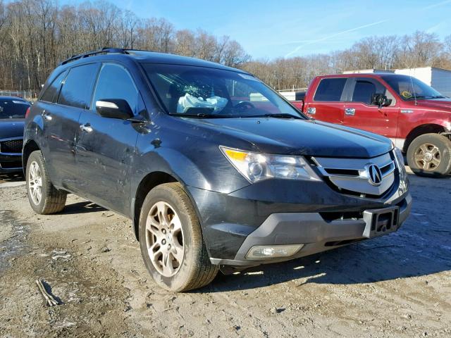 2HNYD28699H523676 - 2009 ACURA MDX TECHNO BLACK photo 1