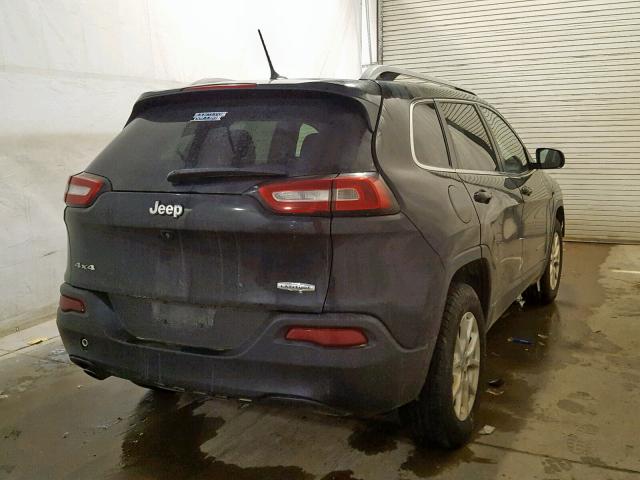 1C4PJMCB1FW614710 - 2015 JEEP CHEROKEE L BLACK photo 4