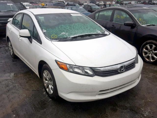 19XFB2F55CE356460 - 2012 HONDA CIVIC LX 白色 照片 1