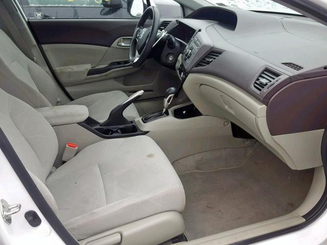 19XFB2F55CE356460 - 2012 HONDA CIVIC LX 白色 照片 5