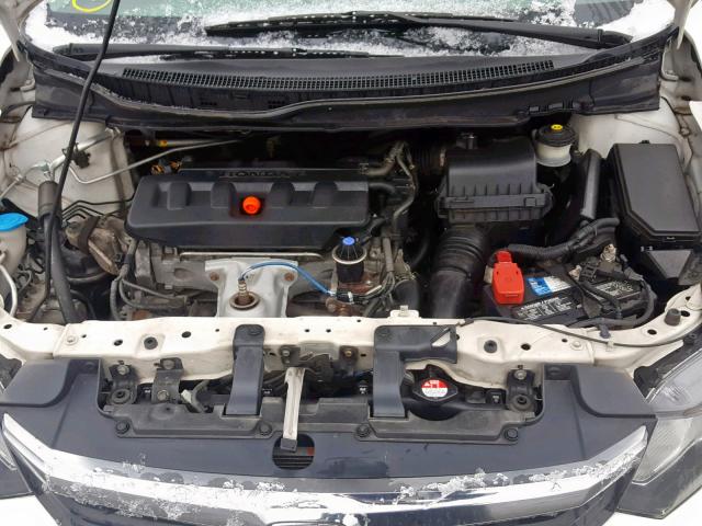 19XFB2F55CE356460 - 2012 HONDA CIVIC LX 白色 照片 7