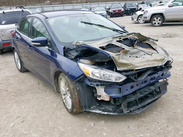 1FADP3N24GL235458 - 2016 FORD FOCUS TITA BLUE photo 1