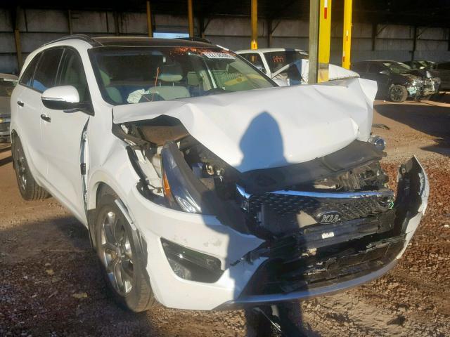 5XYPK4A57GG076667 - 2016 KIA SORENTO SX WHITE photo 1