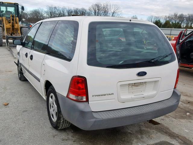 2FTZA54656BA26939 - 2006 FORD FREESTAR WHITE photo 3