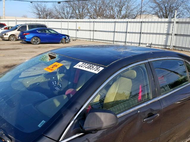 1G1ZB5EBXAF261734 - 2010 CHEVROLET MALIBU LS 黑色 照片 9